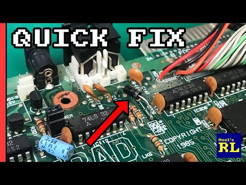 Overvoltage Repair and Prevention on an Amstrad CPC 6128