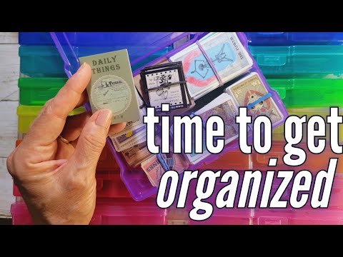 Junk Journal Storage Ideas // Washi Tapes, Ephemera, Scraps, and more // Craft Storage Ideas