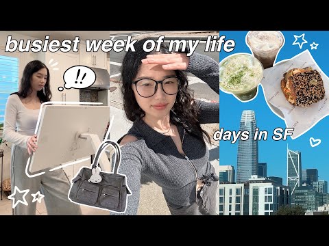 productive week in my life 🌁 SF Tech Week, LG Smart Monitor Swing + finding my creative spark ✨