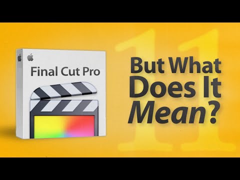 Final Cut Pro 11 Is Here
