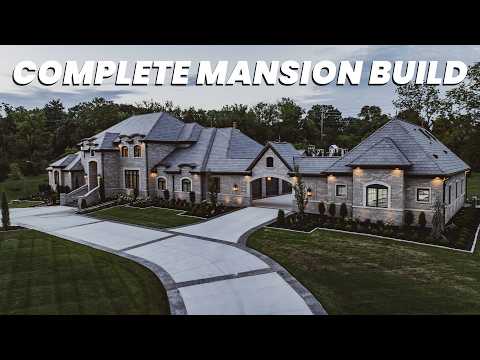 FULL MEGA-MANSION BUILD | Construction ASMR | KBUILD Series