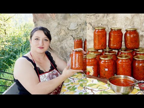 Ախորժաբեր - Լոլիկի Լեչո - Салат "Лечо" из помидоров и перцев на зиму - Շամշադինի Համը - Шамшадин