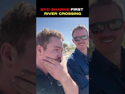 ELECTRIC CAR VS WATER CROSSING #4x4australia #offroadoverland