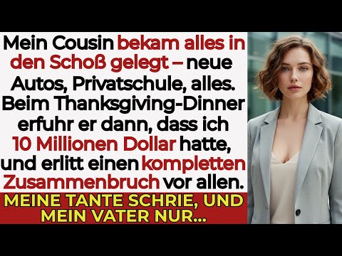 Beim Familienessen erfuhr ich, dass mein Cousin alles erbte — dann sagte er „Du bist nichts“