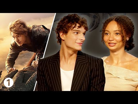 Mason Thames and Nico Parker talk classic How To Train Your Dragon quotes: “You useless reptile!” 😂