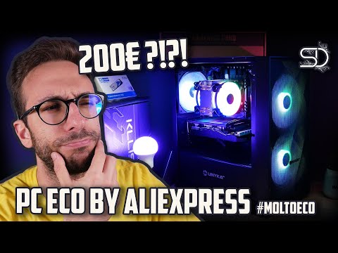 HO ASSEMBLATO UN "PC GAMING" DA 200€ - COMPONENTI BY ALIEXPRESS (TEST)