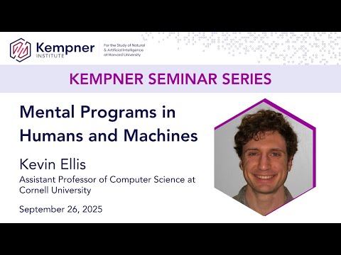 Mental Programs in Humans and Machines with Kevin Ellis