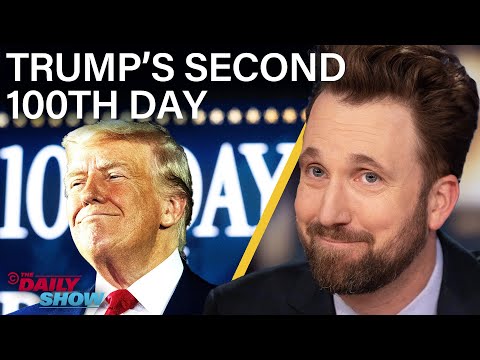 Trump Hits 100 Days & Canada Celebrates By Electing the Anti-Trump | The Daily Show