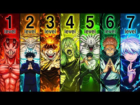 7 Levels of Domain Expansion in JJK