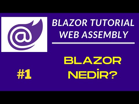 Blazor Tutorial | Blazor WebAssembly Nedir ?