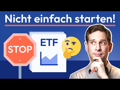 Investieren in ETFs: DAS musst du VORHER wissen!