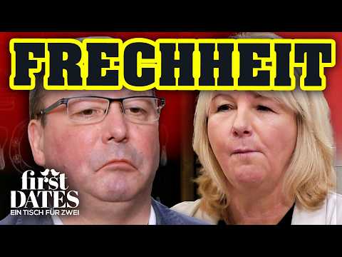 SCHONUNGSLOS: Sie BEWERTET ihn hart am Tisch 😳 First Dates