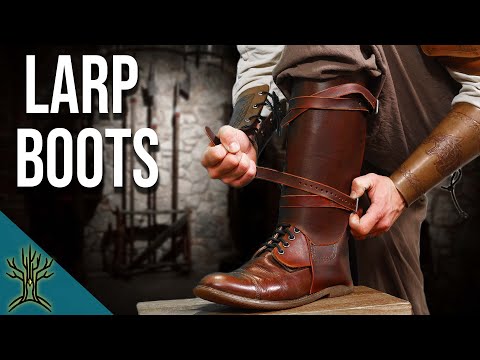 Make Everyday Shoes into LARP Boots!