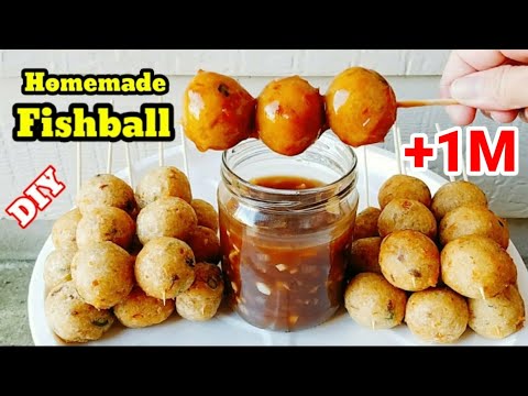 The Best FISH BALLS Recipe FILIPINO STYLE 🍡| Easy Fishballs With Sauce Recipe | Fishballs Recipe