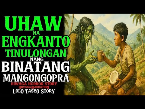 UHAW NA ENGKANTO TINULONGAN NG BINATANG MANGONGOPRA SA NIYOGAN | True Story