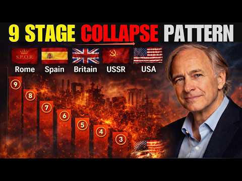 The 9 Stage Collapse Pattern Rome, Spain, Britain, USSR, USA Is At Stage 5