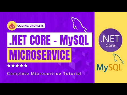 .Net Core MySQL Microservice - Entity Framework Core MySQL