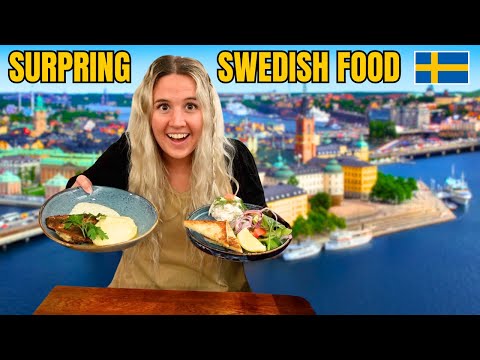 We Didn't Expect Swedish Food To Be Like THIS! (Stockholm Food Tour)