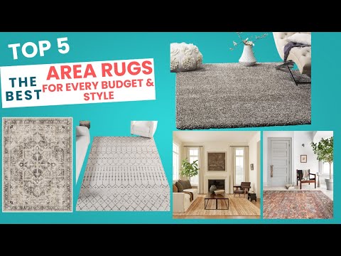 🏠 Top 5 Best Area Rugs 2025 For Every Budget & Style