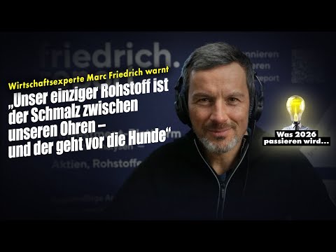 Marc Friedrich warnt vor fortlaufendem Niedergang: „Wenn, dann muss der Wandel von unten kommen“