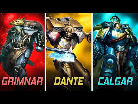 The 10 Most POWERFUL Chapter Masters!