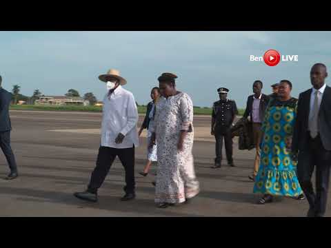 President Museveni returns from Tanzania, welcomed by VP Maj (Rtd) Jessica Alupo Rose Epel #m7
