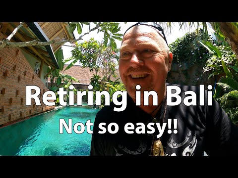 Retiree Alan Tells his story about living in Bali
