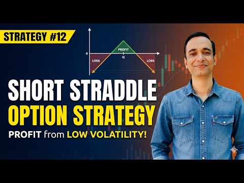 Short Straddle Strategy Explained 🔥| Option Selling for Beginners