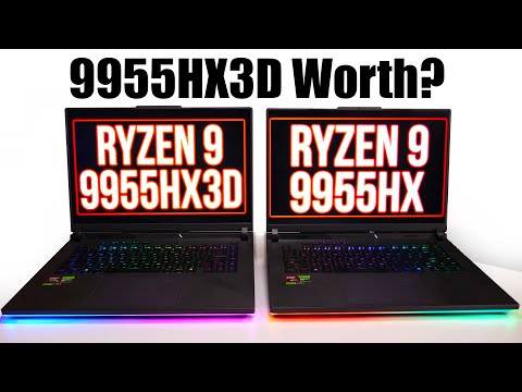 AMD Ryzen 9 9955HX3D vs Ryzen 9 9955HX! Which AMD CPU Should You Buy? 35 Benchmarks and Tests!