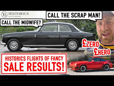 The 1950-60s Crash Continues! Historics Auction Results Analysis