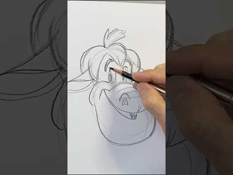 How To Draw Elliot from Pete’s Dragon #drawing #cartoon #disney