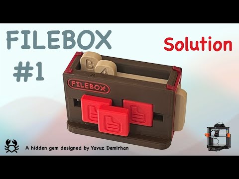 Solution Video for FileBox 1 puzzle