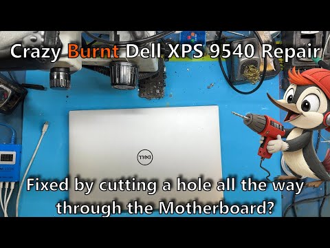 Crazy Dell XPS 9540 Motherboard No Power Repair
