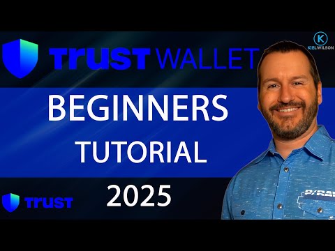 TRUST WALLET -  BEGINNERS GUIDE - MOBILE APP - 2025 - HOW TO USE TRUST WALLET BEGINNERS TUTORIAL