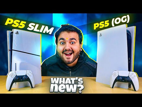 Sony Playstation 5 Slim - What's New?? | PS5 Slim vs PS5 Fat⚡️