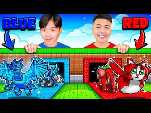 RED vs BLUE In Steal A Brainrot!