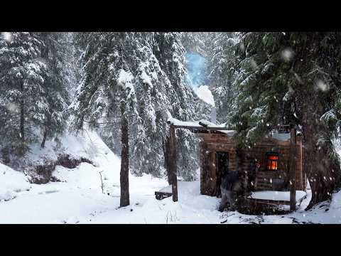 An Old Wooden Cabin Saved Me from a Brutal Snowstorm