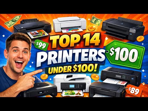 Top 14 Best Printers Under $100 | Budget Printers for Home & Office