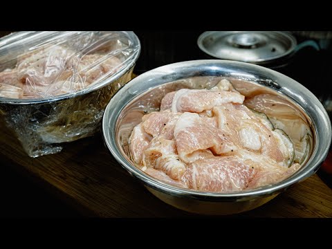 廣東話影片｜醃製爽滑豬頸肉｜豬頸肉很多人想吃，但不知道怎樣處理才好｜本影片將詳細解釋如何改刀才正確，使用了粵菜傳統技巧，又如何醃製讓其爽滑無比，新人可以學習，高階可以溫故知新。。