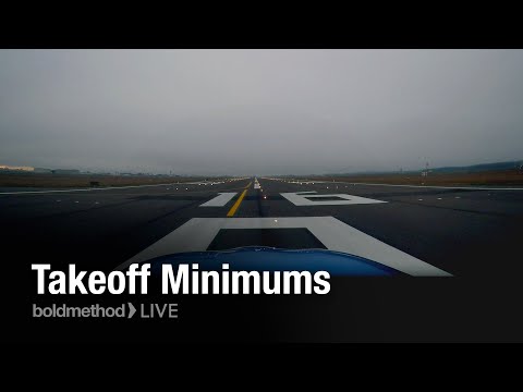 Takeoff Minimums: Boldmethod Live