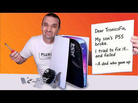 Dad Tried to Fix His Son’s PS5, But Failed…Can I Fix It?