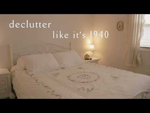 Why Grandma Slept Better Than Us (1940s Bedroom Reset)