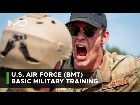 What New Air Force Recruits Go Through In Boot Camp | BMT