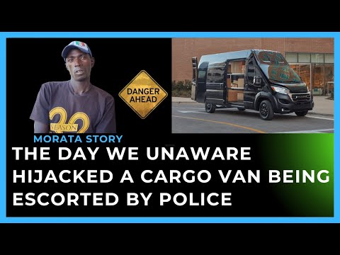 THE DAY WE UNAWARE HIJACKED A CARGO VAN BEING ESCORTED BY POLICE