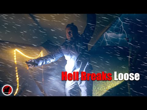 The MOST Intense Storm in YEARS! - Absolute Chaos Camping in Heavy Rain