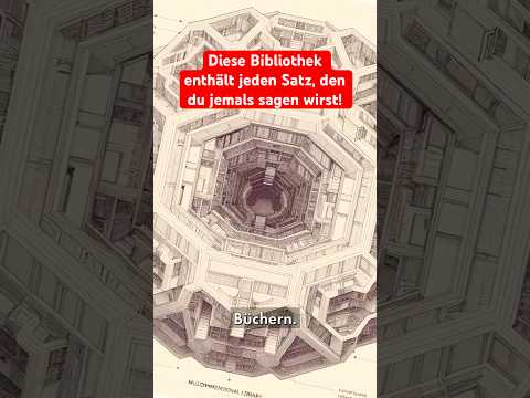 Diese Bibliothek enthält jeden Satz, den du jemals sagen wirst!