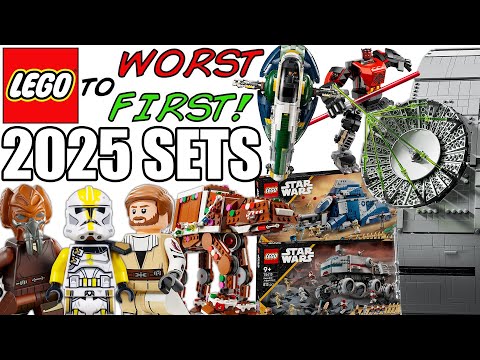 LEGO Worst to First! | ALL LEGO Star Wars 2025 Sets!