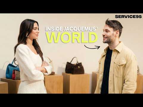 Dua Lipa Spends A Day At Jacquemus HQ...