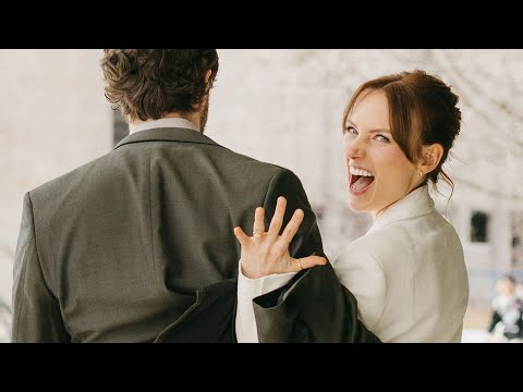 So I secretly got married...