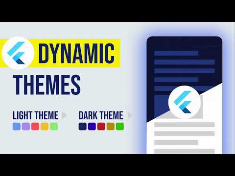 Dynamic Theme switching in Flutter | Theming Explained | Light and Dark modes in Flutter app